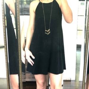 Halter Top Skater Mini Dress 🖤